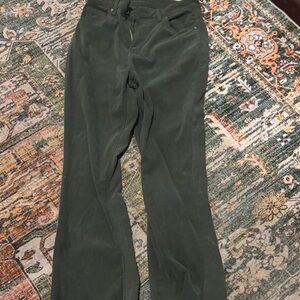 Dark Green Corduroy Pants